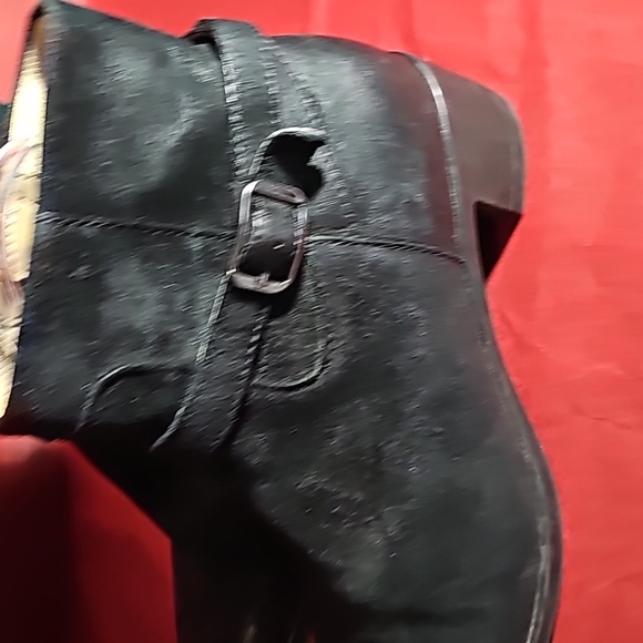 Dansko Cagney Black Leather Comfortable Ankle Booties 7-7.5US EUR37 - Picture 10 of 16